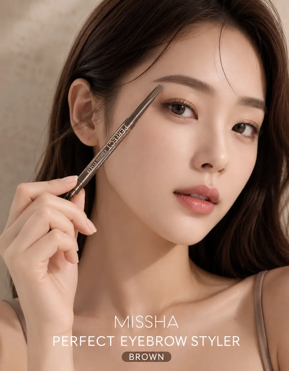 MISSHA Perfect Eyebrow Styler Dark Brown - Imagen 6