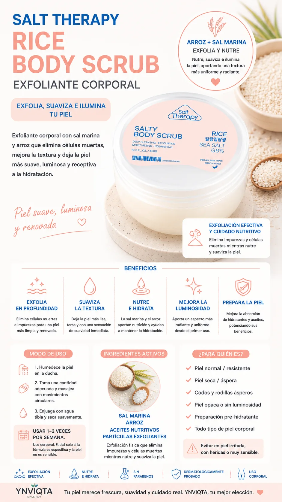 salTherapy - Honey Body Scrub - Imagen 6
