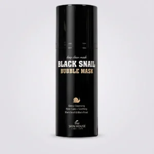 The Skin House - Black Snail Bubble Mask